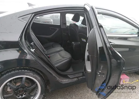 2013 Hyundai Elantra Limited from USA, damaged, VIN 5NPDH4AE5DH369179